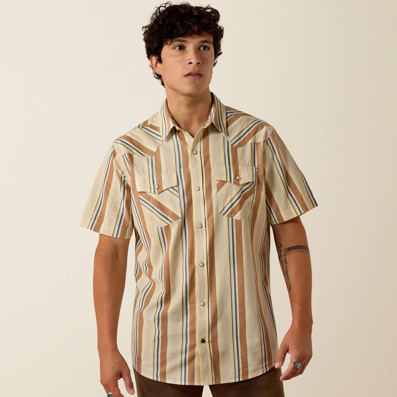 Ariat Retro Hawthorne Fitted Snap Shirt - Petticoat Junction