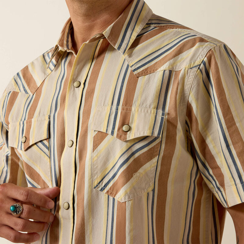 Ariat Retro Hawthorne Fitted Snap Shirt - Petticoat Junction