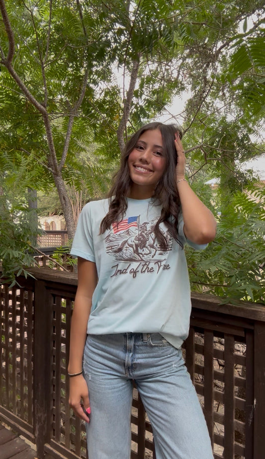 Land of the Free Flag T-shirt - Petticoat Junction