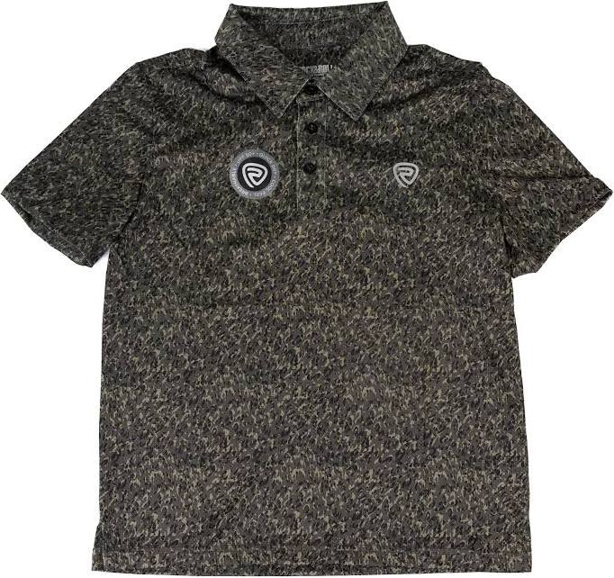 Rock&Roll boys camo printed polo
