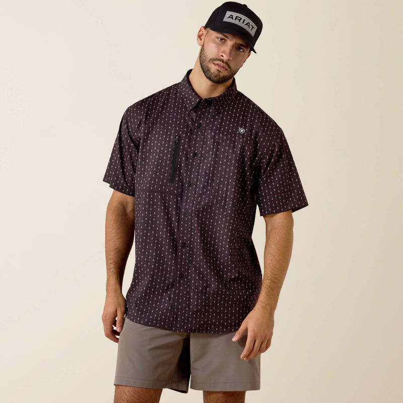 Ariat Men's Printed VentTEK Classic Fit Shirt