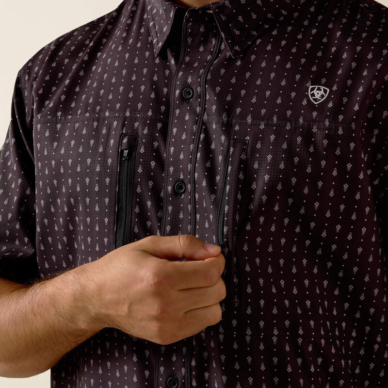 Ariat Men's Printed VentTEK Classic Fit Shirt