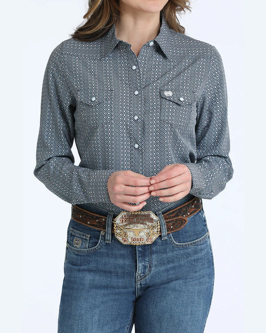 Cinch Womens Women’s Arenaflex Button Down Western Shirt