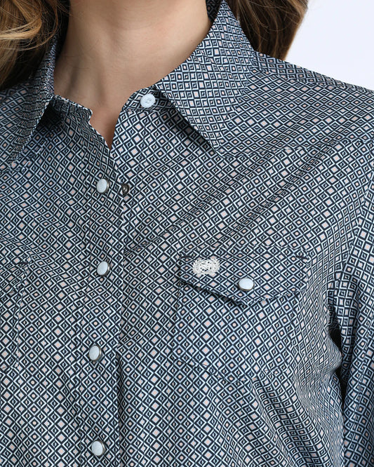 Cinch Womens Women’s Arenaflex Button Down Western Shirt