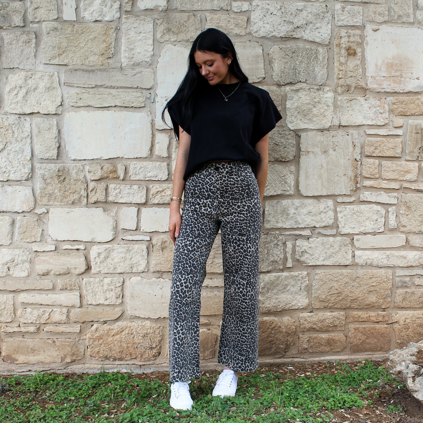 Miou Muse Leopard Print Pants