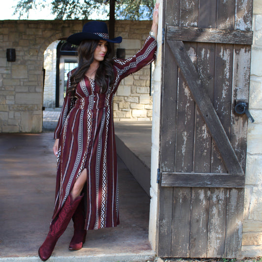 Wrangler Princess Waist Maxi Dress