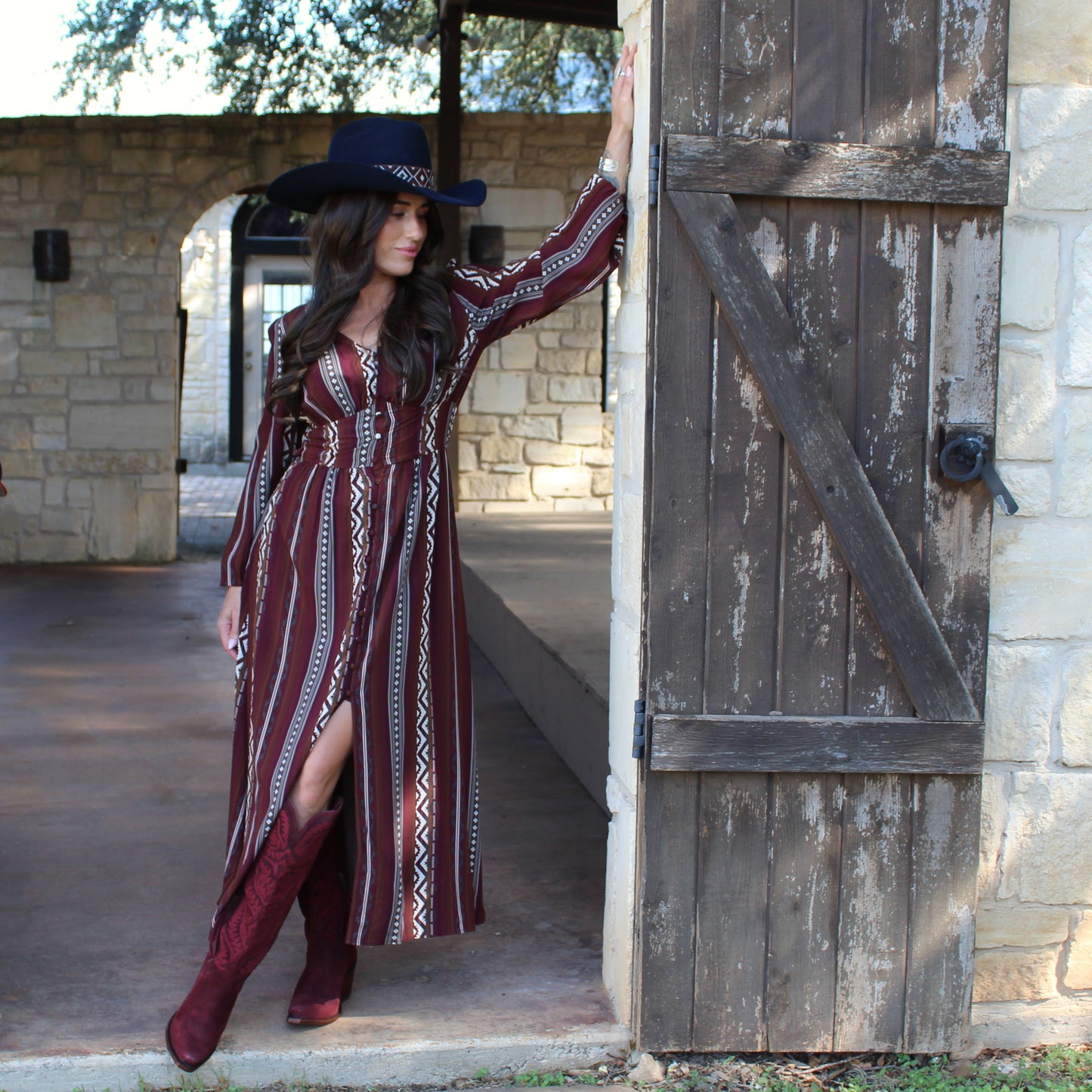 Wrangler Princess Waist Maxi Dress