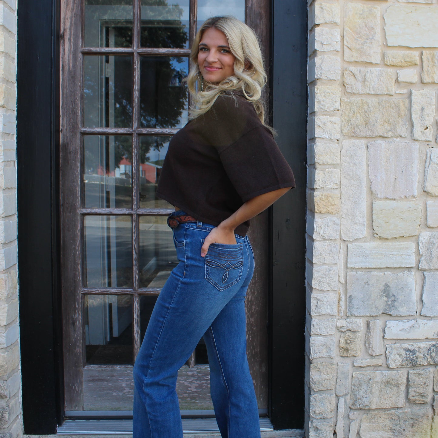 Rock&Roll Boot Stitch Trouser Jean