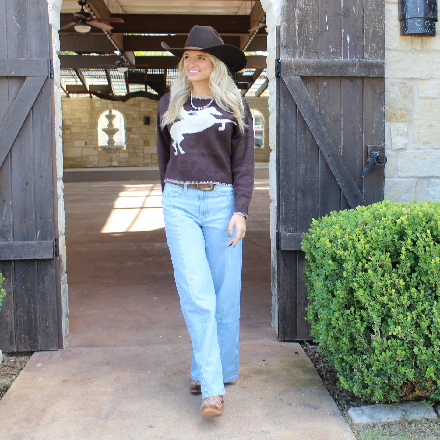 Rock&Roll Horse Rider Sweater