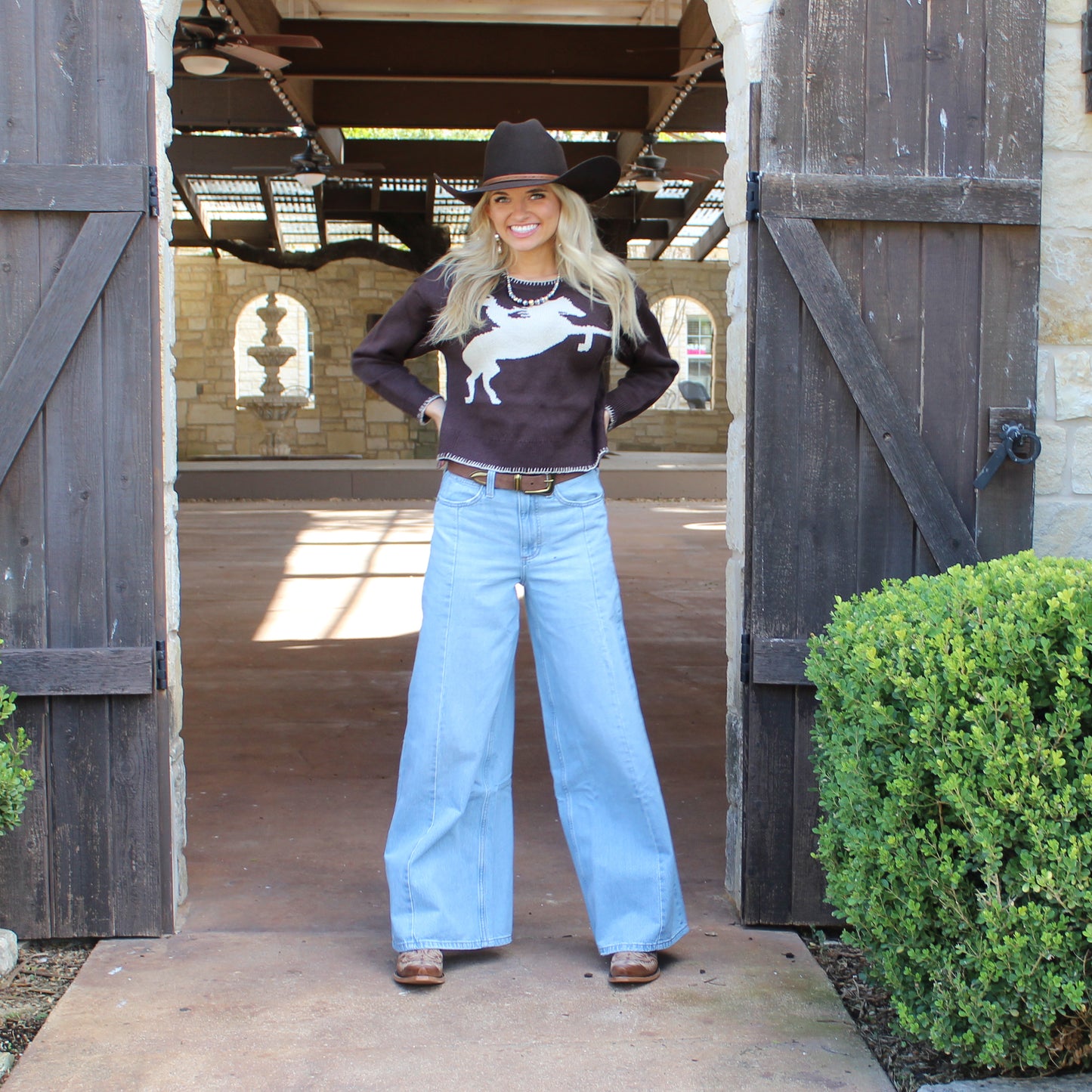 Rock&Roll Horse Rider Sweater