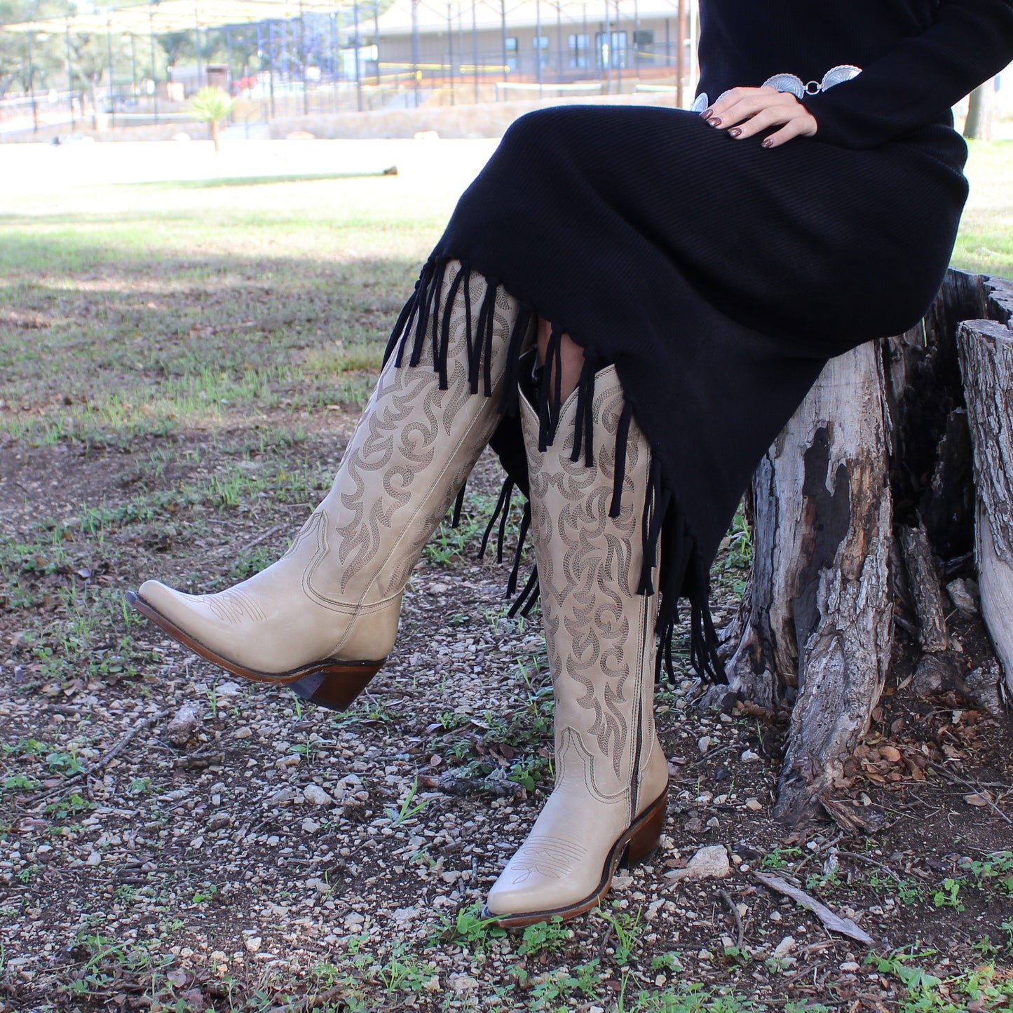 Liberty Black Allie Fiorella Chalk Boot