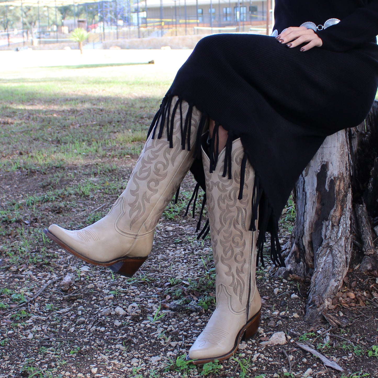 Liberty Black Allie Fiorella Chalk Boot