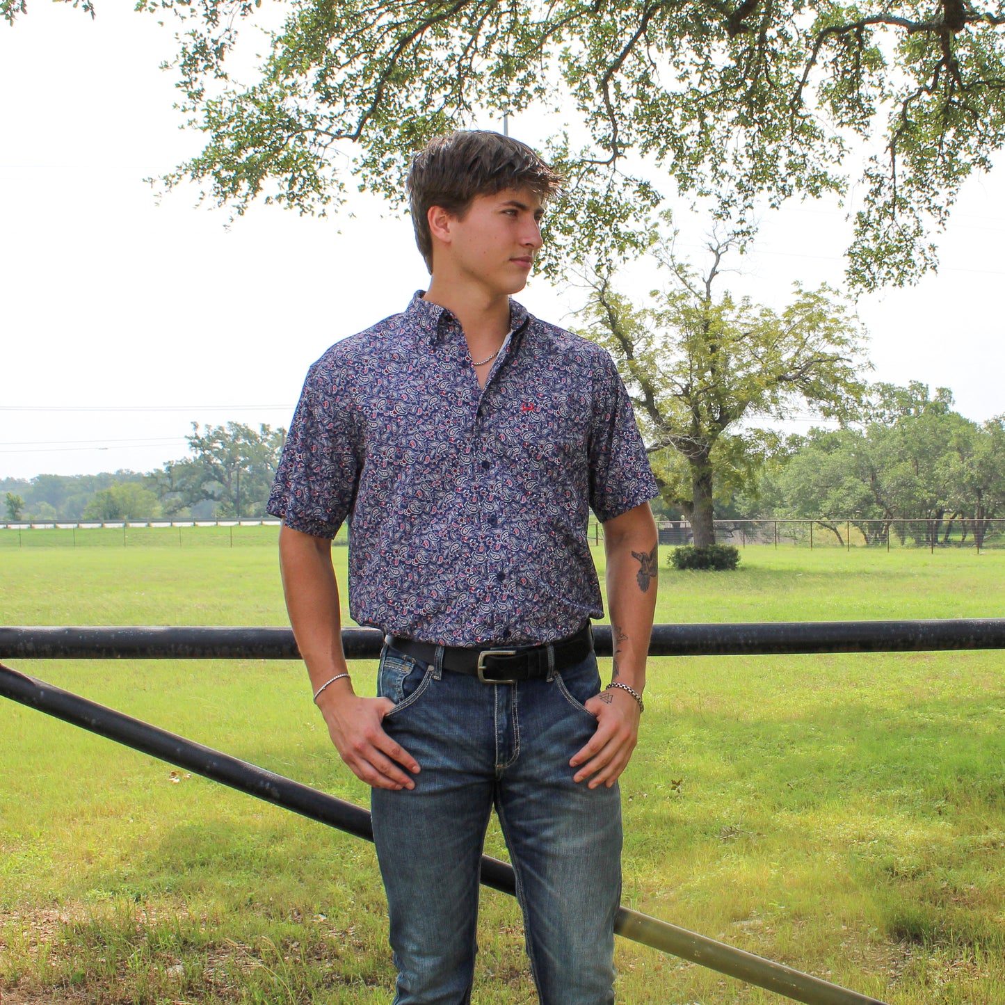 Cinch Arena Flex Paisley Shirt