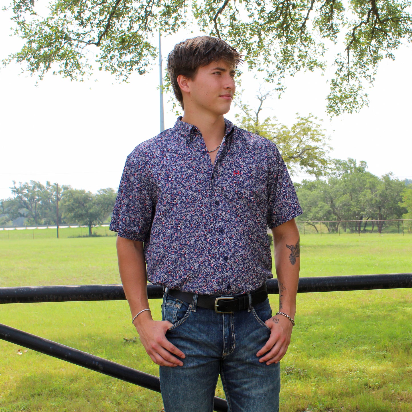 Cinch Arena Flex Paisley Shirt