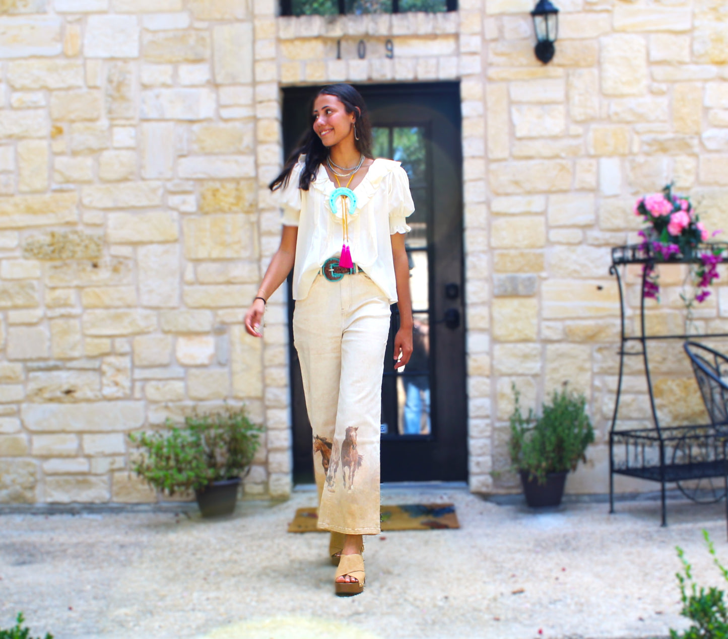Wild Horse Wide Leg Jeans