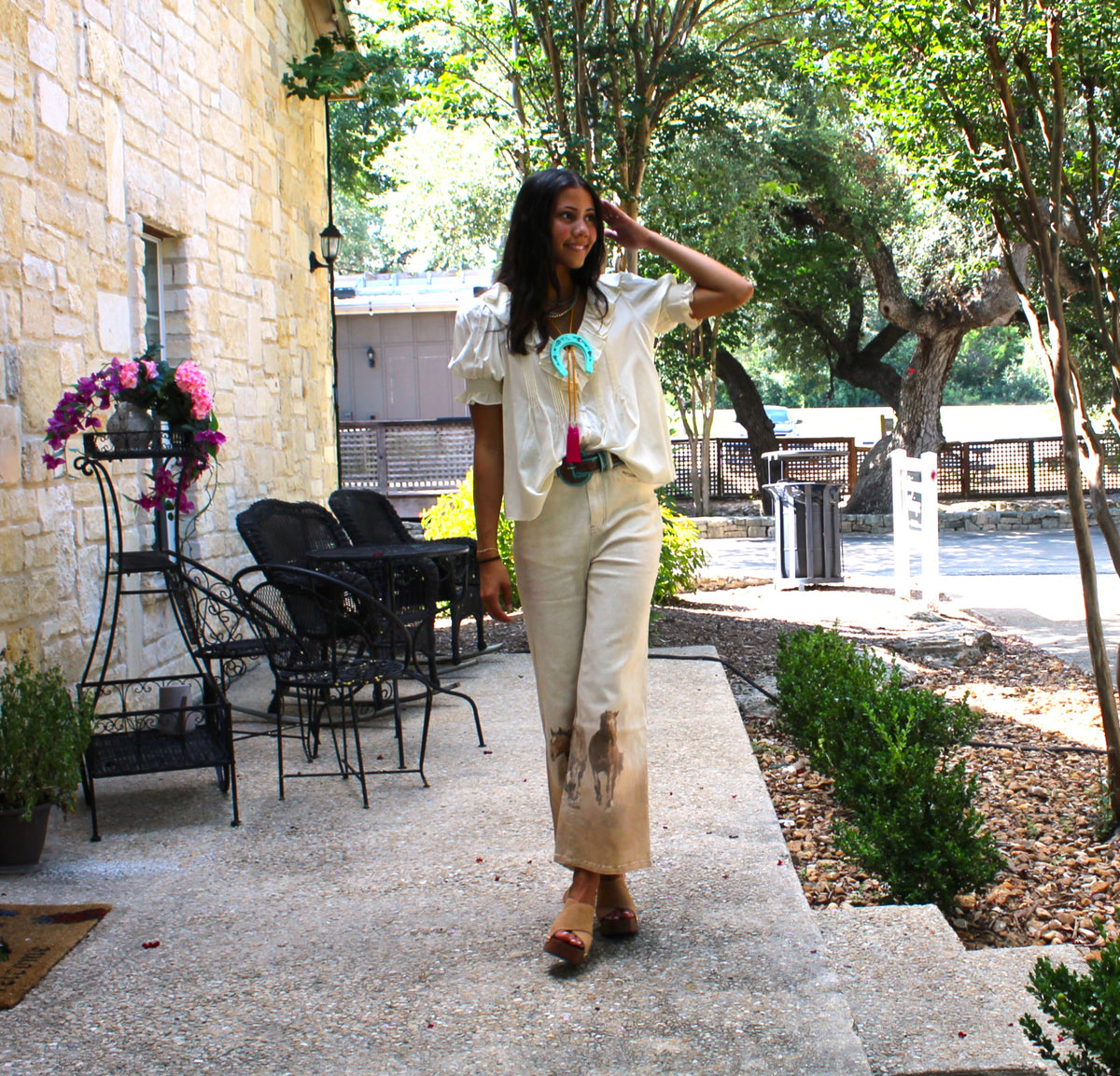Wild Horse Wide Leg Jeans