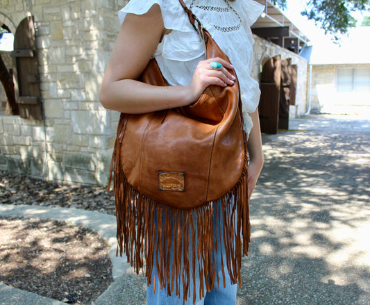 AD Spaghetti Western Fringe BOHO Bag