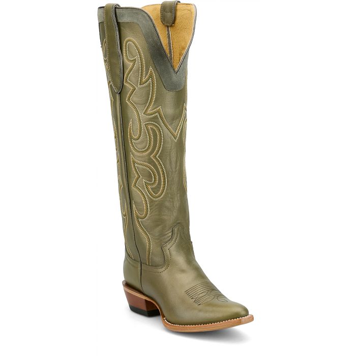 Justin Ada Green 17" Boot
