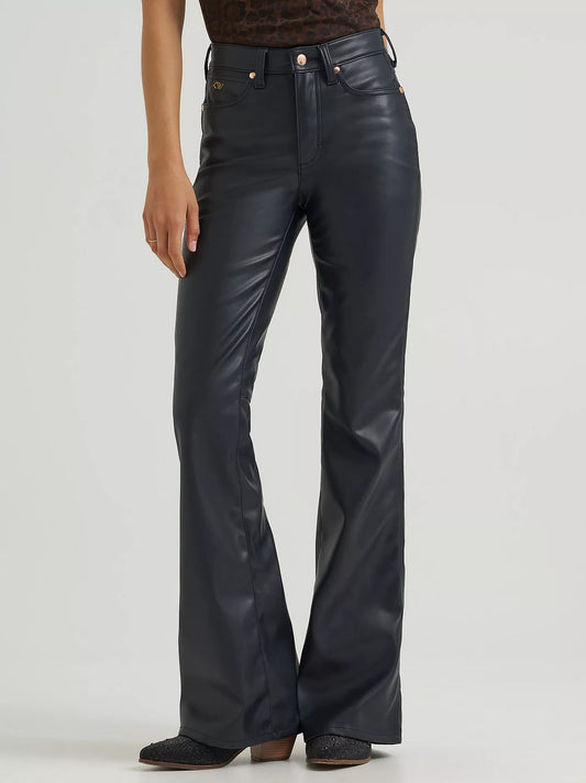 Wrangler Lainey Wilson Faux Leather Jeans
