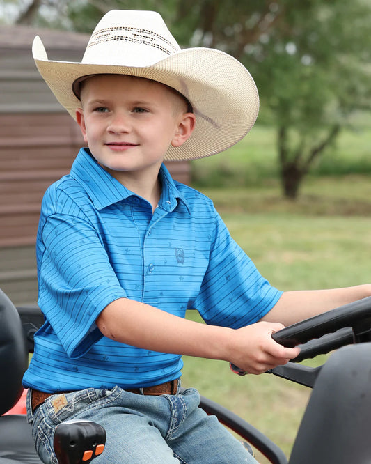 Cinch Boy's Arenaflex Polo