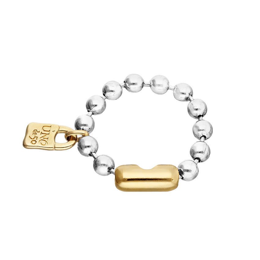 Unode50 Beat Gold/Silver Bracelet