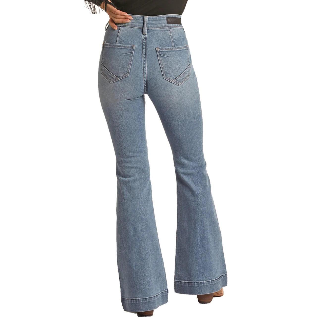 Rock&Roll Front Button/Darts Detail Trouser Jean