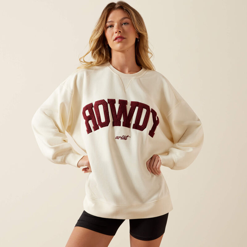 Ariat Women's Collegiate Oversize Sweatshirt