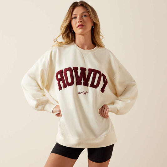 Ariat Women's Collegiate Oversize Sweatshirt