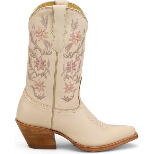 Tony Lama Katie 11" Ivory Boot