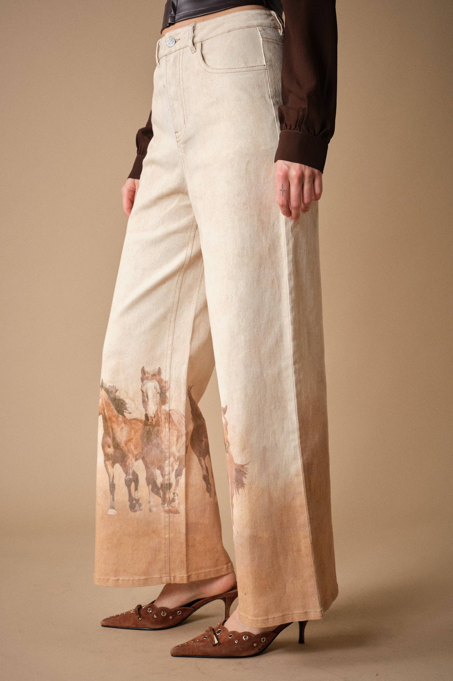 Wild Horse Wide Leg Jeans
