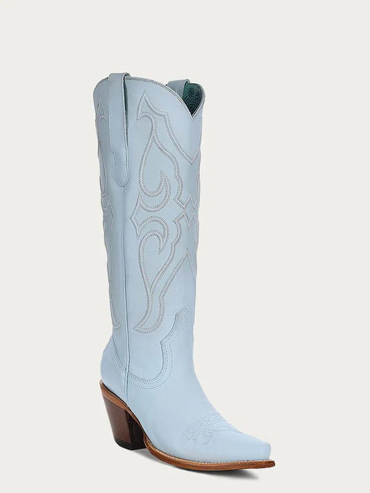 Corral Baby Blue Tall Boot