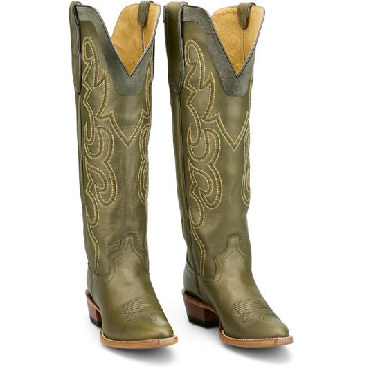 Justin Ada Green 17" Boot