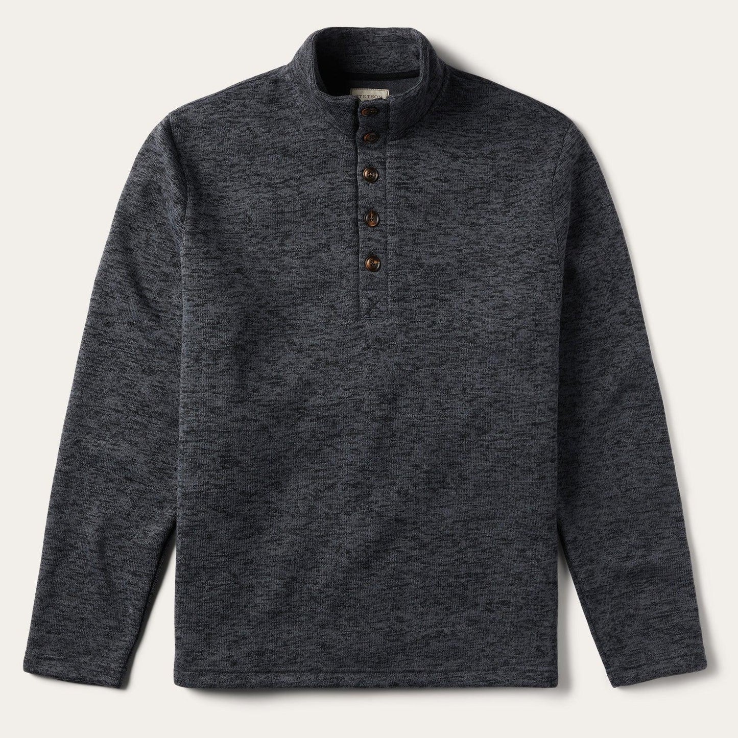 Stetson Grey Honeycomb Bonded Sweater