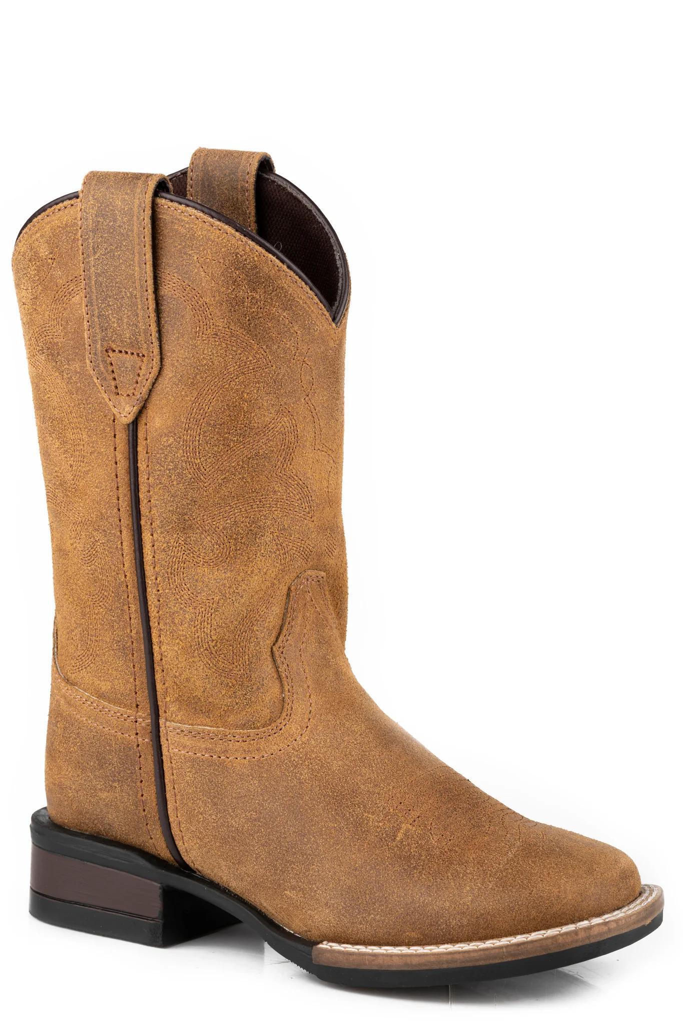 Roper Monterey Suede Youth Boot