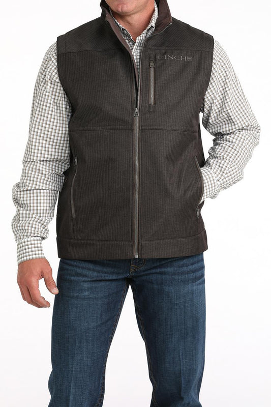 Cinch Bonded Vest Brown
