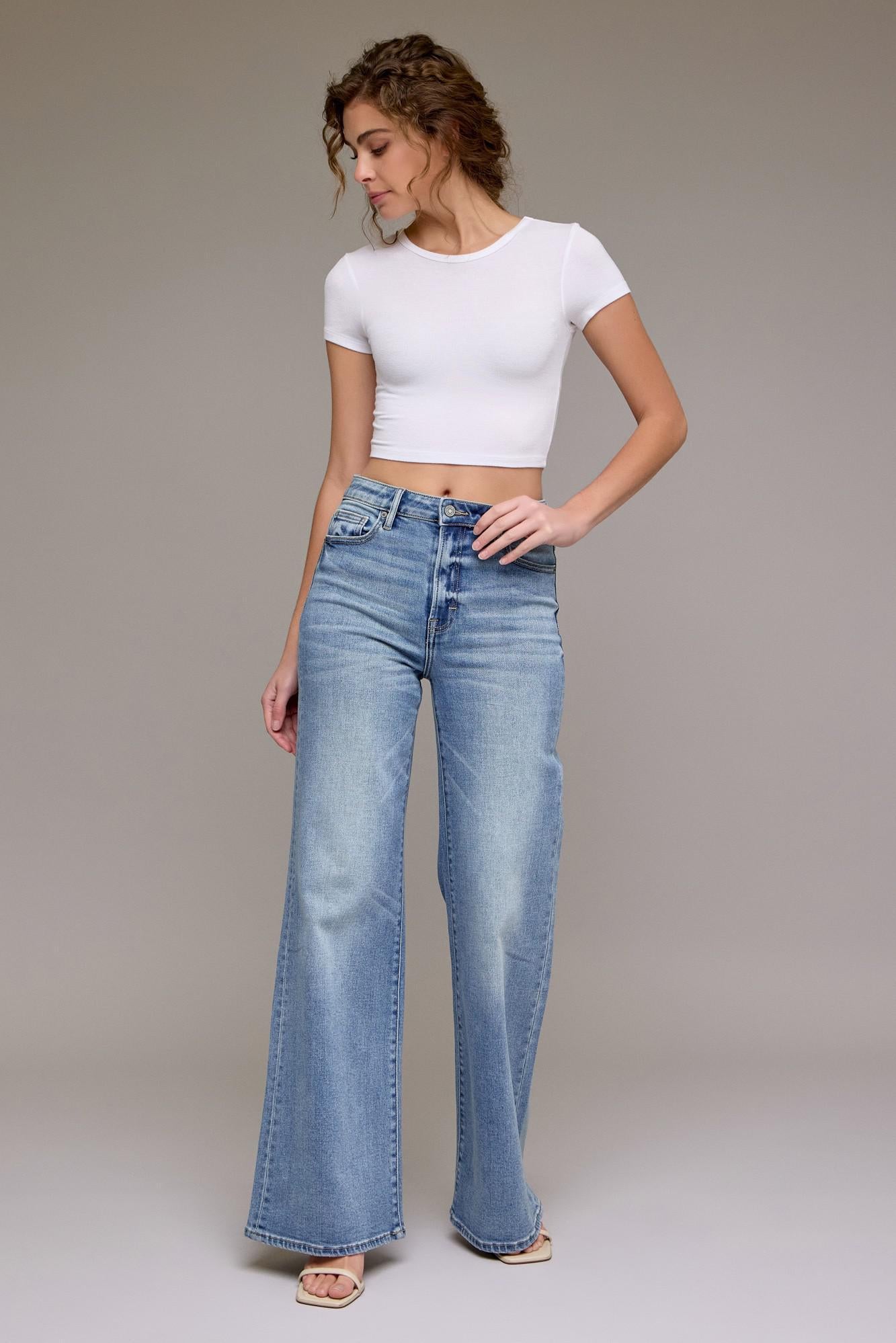 Hidden High Rise  Wide Comfort Jean