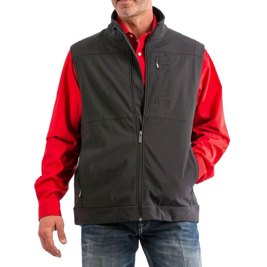 Cinch Men's Black Concealed Carry Vest