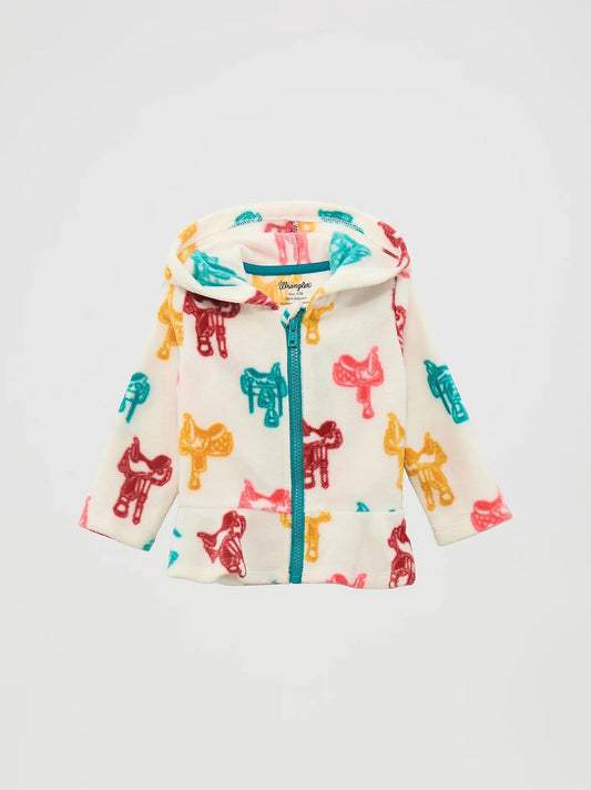 Wrangler Girls Saddle Fleece Jacket