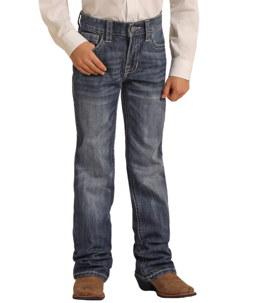 Rock&Roll BB Regular Fit Dark Wash