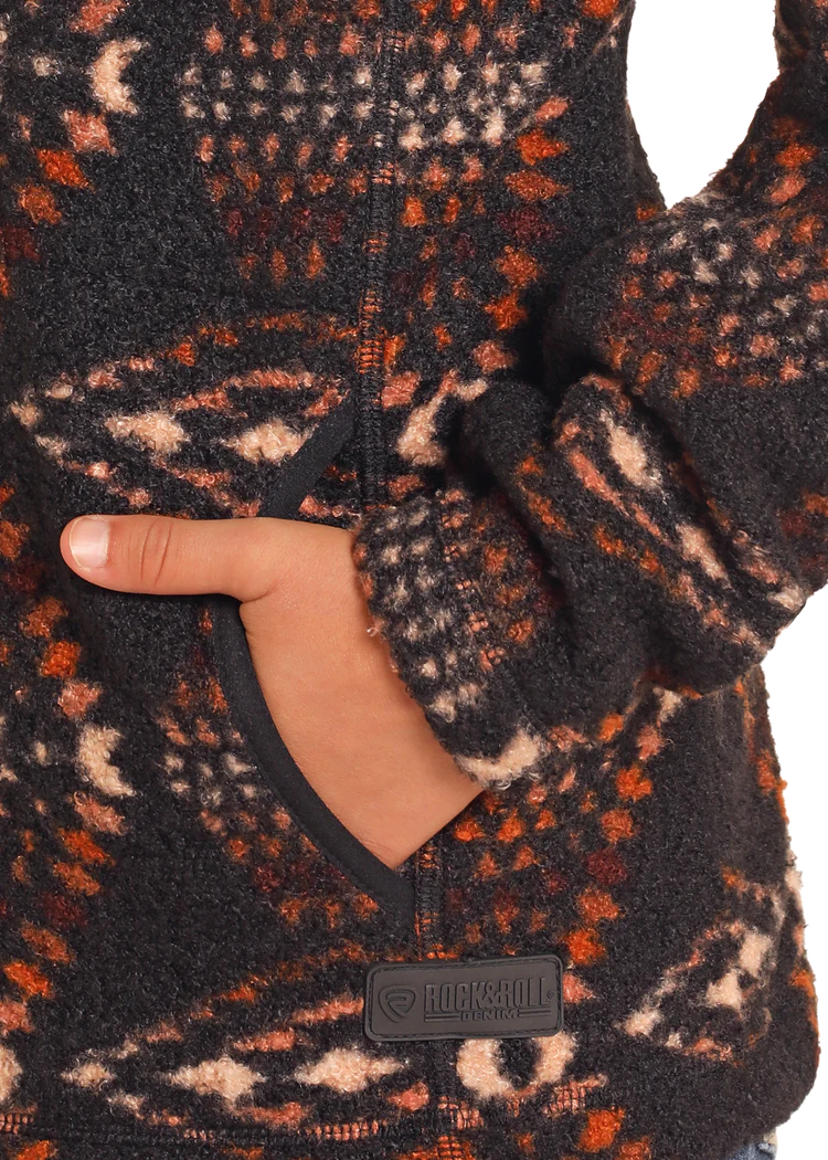 Rock&Roll Kids Aztec Berber Pullover