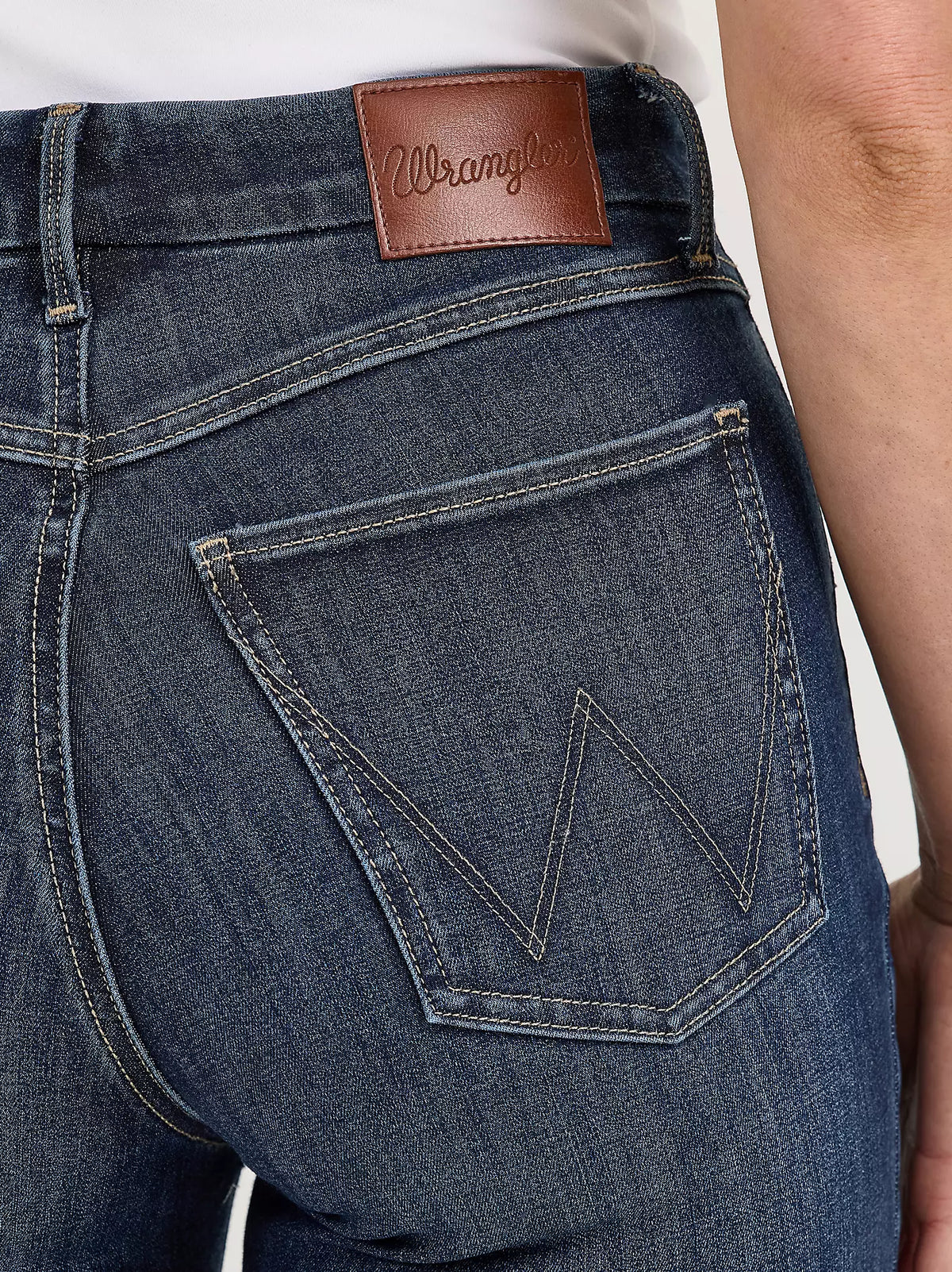 Wrangler Bespoke Trouser Dk Wash