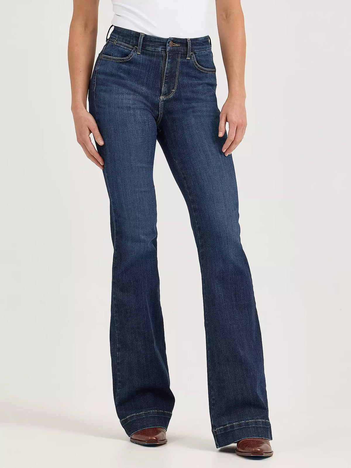 Wrangler Bespoke Trouser Dk Wash