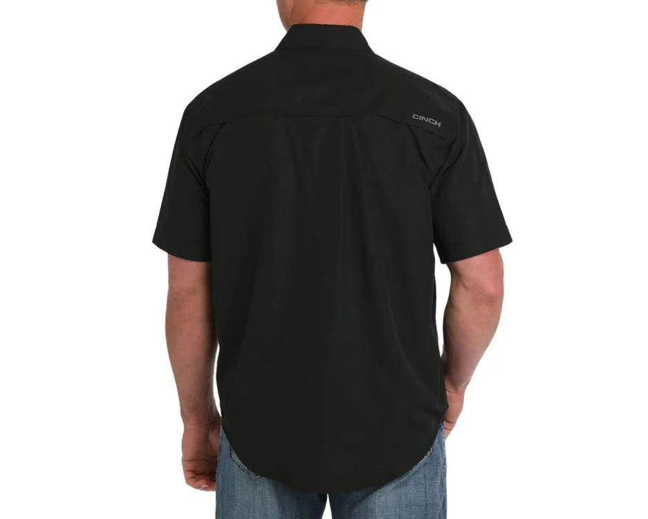 Cinch Black Arenaflex Button Down Shirt