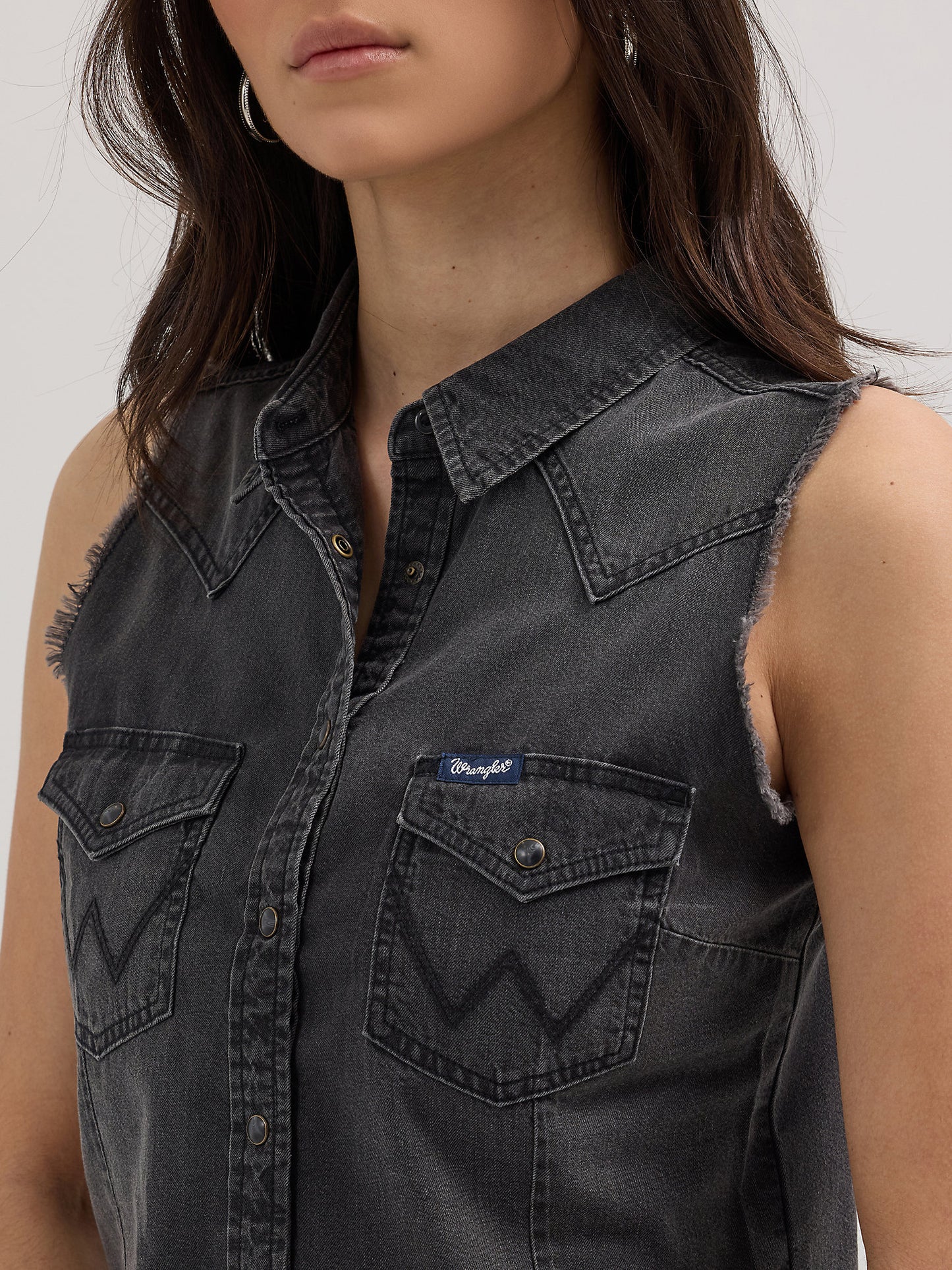 Wrangler Cutoff Sleeveless Vest
