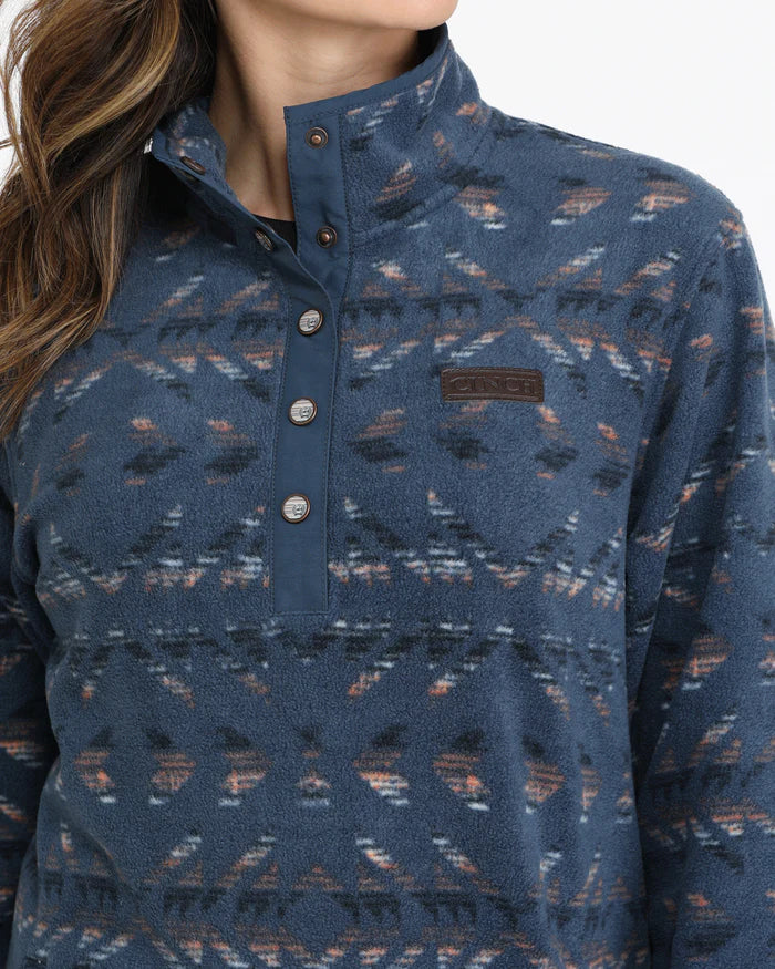 Cinch Ladies Blue Polar Fleece