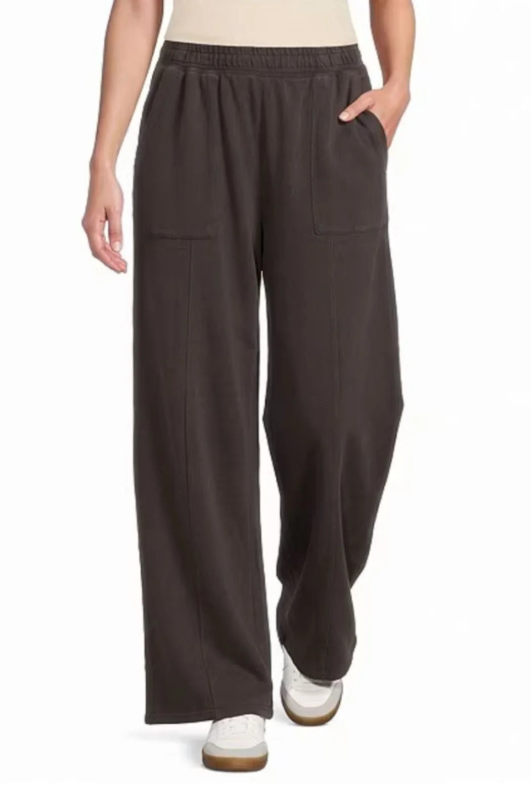 F&A Borwn Dolly Vitage Washed Sweatpants