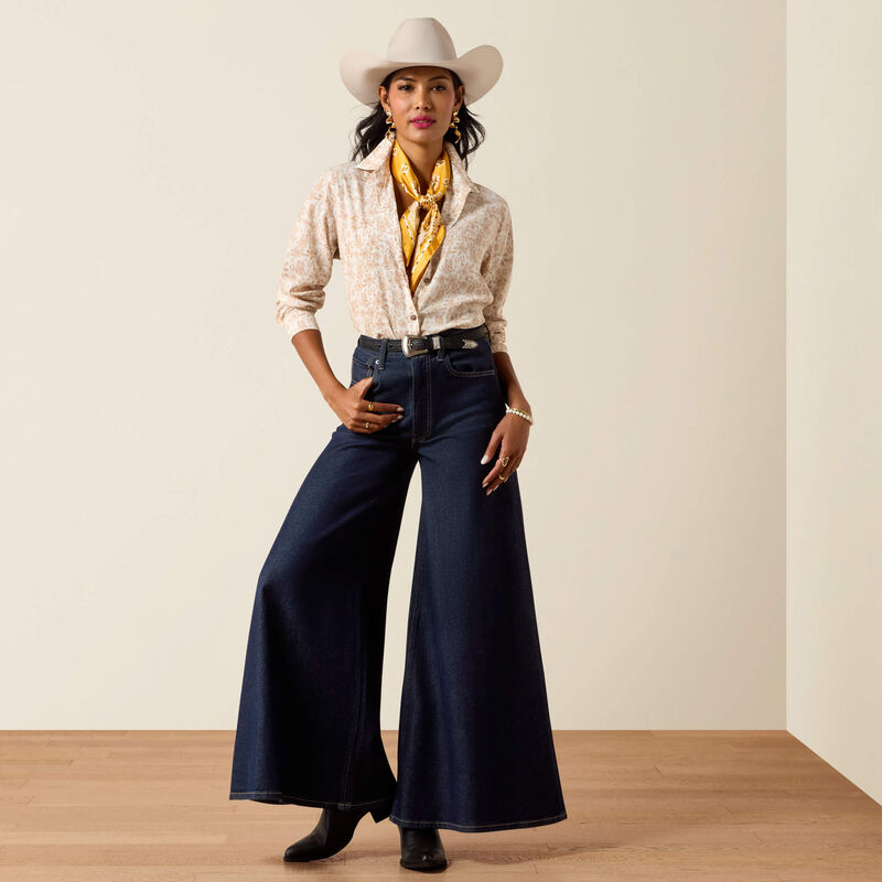 Ariat Boots & Roses Homestyle Blouse - Petticoat Junction