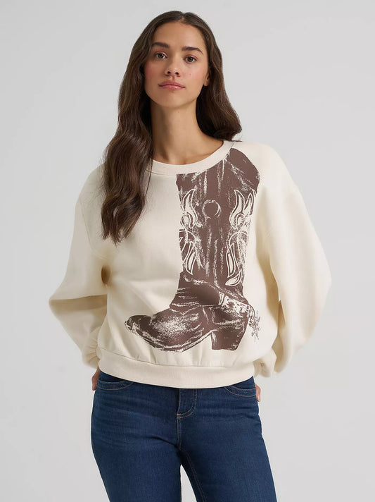 Wrangler Boot Graphic Sweatshirt