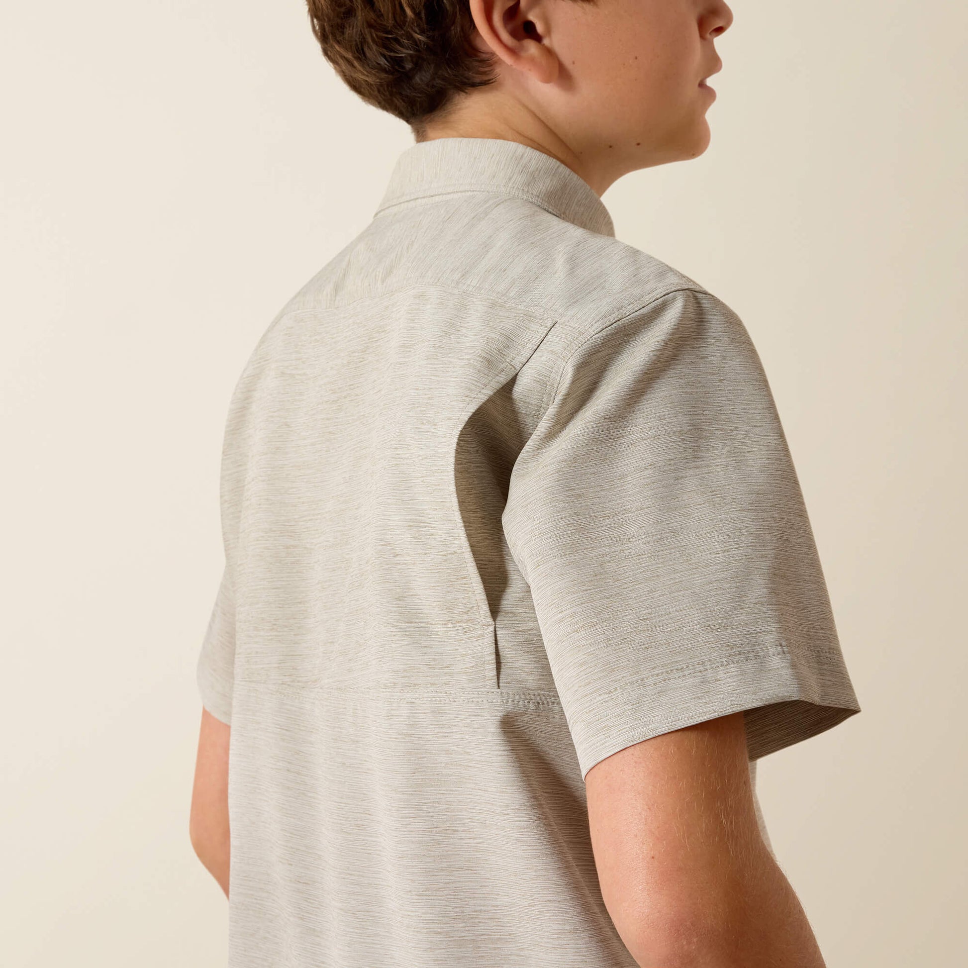 Ariat Boys VenttekSS Shirt Green - Petticoat Junction