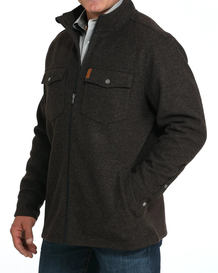 Cinch Mens Brown Shirt Jacket